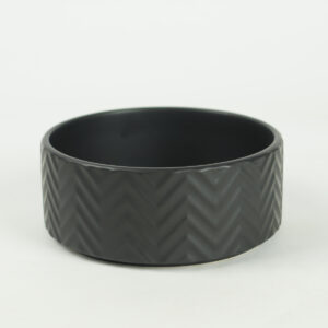 Black mozaïek bowl - M