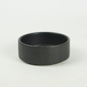 Black mozaïek bowl - S