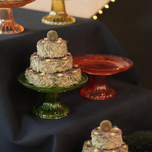 Festive Cake Plateau - Mistletoe